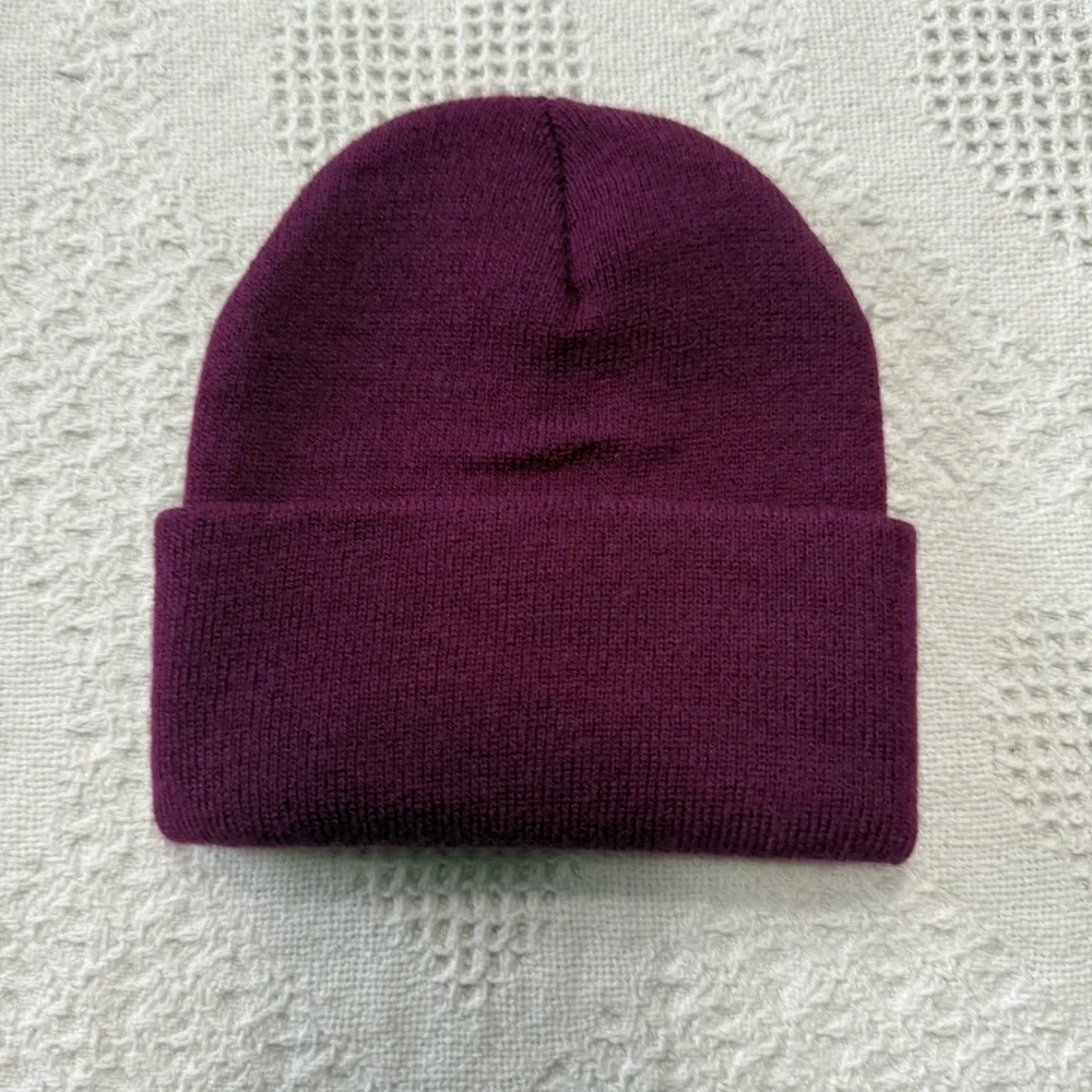 Kids Maroon Carhartt Beanie